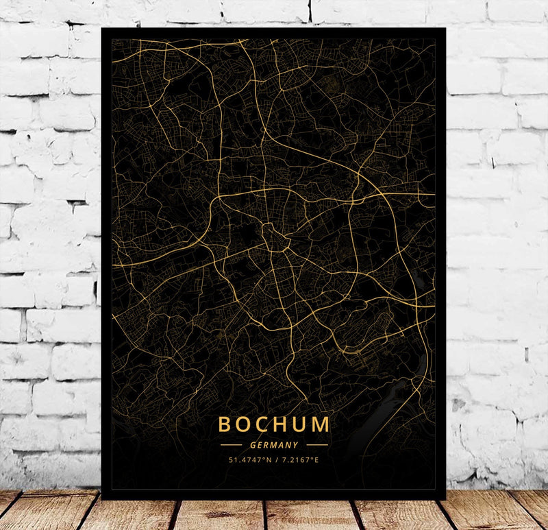 Home Decor Travel Poster Canvas Painting