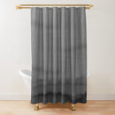 Sage Green Watercolor Ombre Shower Curtain Bathroom Fabric