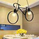 Aisle Corridor Bicycle Entrance Chandelier