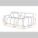 Home Upholstered Sofa Green