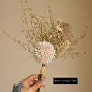 Retro Furnishings Hotel Decorative Fake Flower Finished Dried Flowers