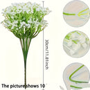Artificial Simulation Starry Plastic Flowers Bouquet