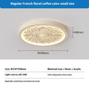 Cream Ceiling Carved Design Ceiling Lamp