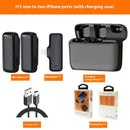 One-to-two Collar-type Wireless Collar Clip Microphone