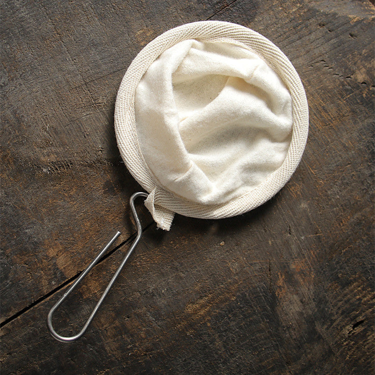 Reusable Stainless Steel Handle Coffee Filter Bag