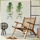 Cross-border Wooden Wall Hanging Vase Holder Dried Flower Stand Interior Decoration