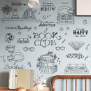 Plant Animal Decorative Wall Stickers Waterproof And Oil-proof Stickers