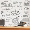 Plant Animal Decorative Wall Stickers Waterproof And Oil-proof Stickers