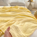 Cotton Gauze Blanket Children's Seersucker Blanket