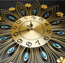 Living Room Light Luxury Clock Home Fashion Simple Flower-shaped Decorative Wall Clock