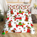 Cartoon Bedding Cute Animal Print Bedding Set