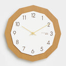 Punch-free Noiseless Hanging Clock Living Room Wall Decorations