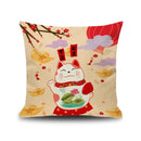 New Year Beckoning Cat Living Room Office Sofas Pillow