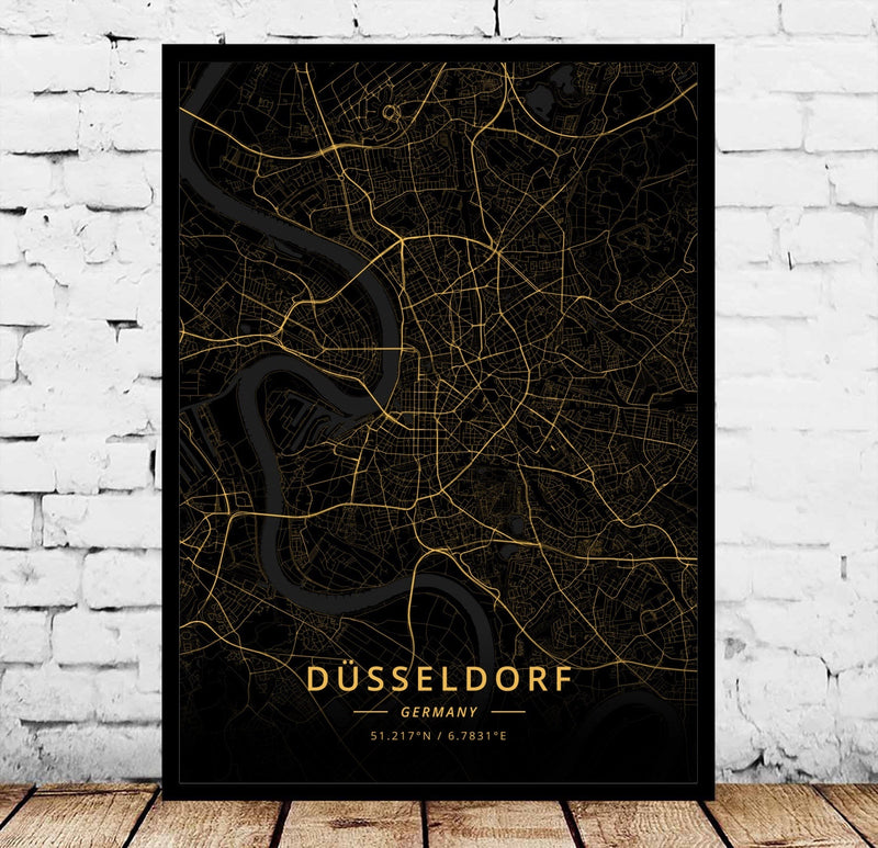 Home Decor Travel Poster Canvas Painting