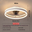 Bedroom Living Room Invisible LED Ceiling Ceiling Fan Lights