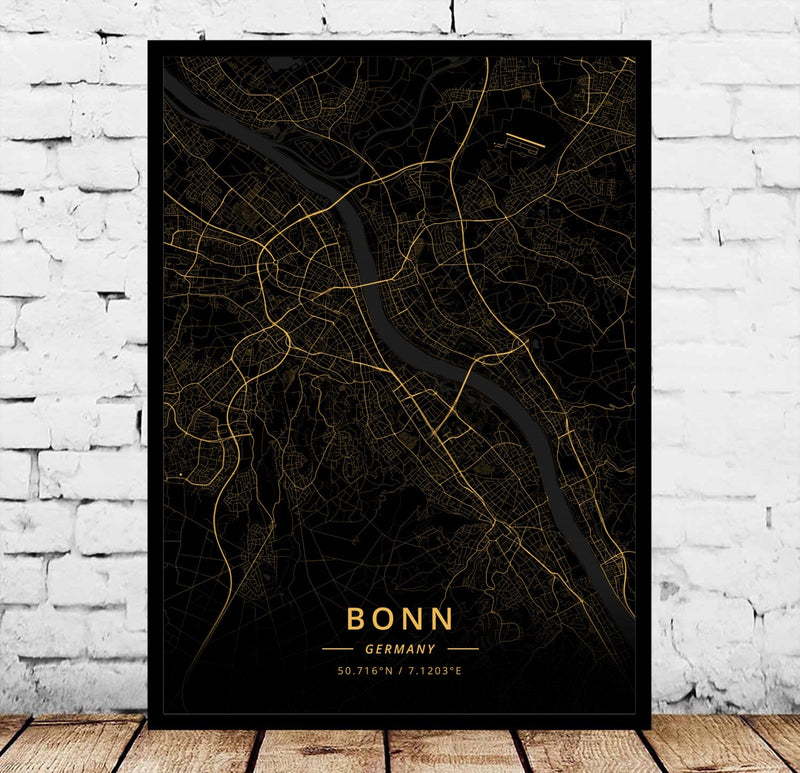 Home Decor Travel Poster Canvas Painting