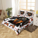 Cartoon Bedding Cute Animal Print Bedding Set