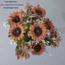 Autumn Wind Sun Bouquet Artificial Flower Factory Artificial Flower Green Plant