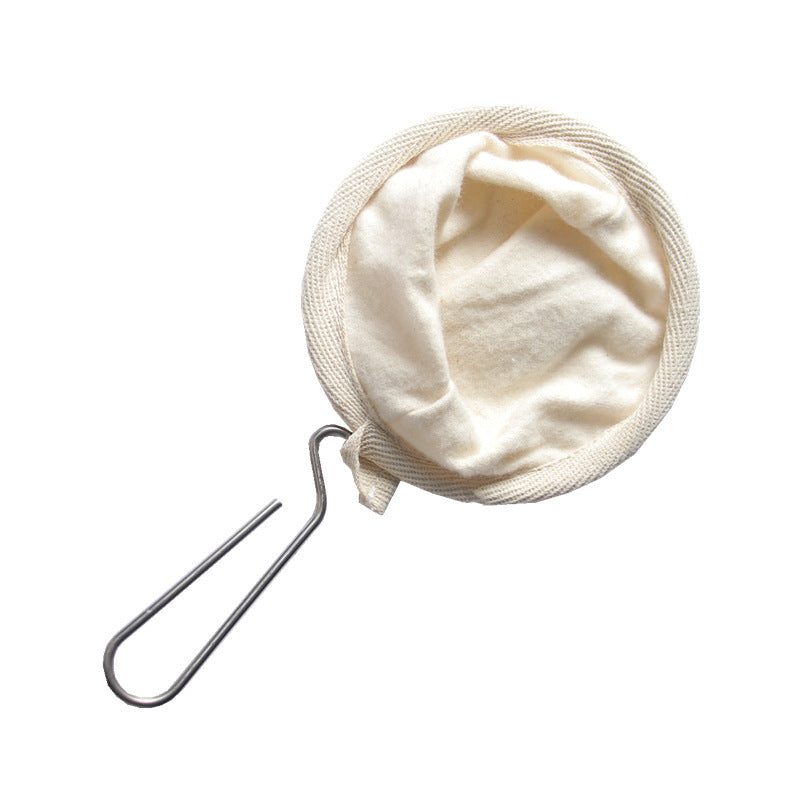 Reusable Stainless Steel Handle Coffee Filter Bag
