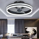 Bedroom Living Room Invisible LED Ceiling Ceiling Fan Lights
