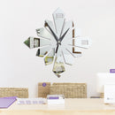Creative Geometric Pattern Acrylic Mirror Wall Clock