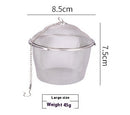 Portable Household 304 Stainless Steel Mesh Tea Strainer