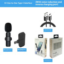 One-to-two Collar-type Wireless Collar Clip Microphone