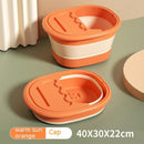 Portable Folding Feet Bathing Tub Large Capacity Thickened Foot Bath Tub