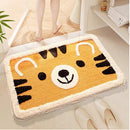Bathroom Absorbent Thickened Cashmere Cartoon Cute Non-slip Bedroom Foot Mat