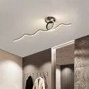 Aisle Corridor Simple Modern Entrance Foyer Hallway Balcony Cloakroom Ceiling Strip Ceiling Lamp