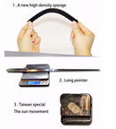 Acrylic Mirror Wall Clock European-style Large Wall Clock For Living Room