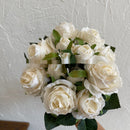 Rose Mori Style Combination Bridal Bouquet Dry Artificial Flower Rose