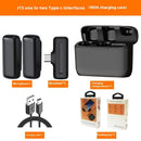 One-to-two Collar-type Wireless Collar Clip Microphone