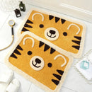 Bathroom Absorbent Thickened Cashmere Cartoon Cute Non-slip Bedroom Foot Mat